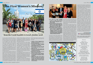 The First Women's Mission from the Czech Republic to Israel, October 2018